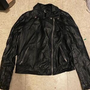 Forever 21 Black Leather Jacket